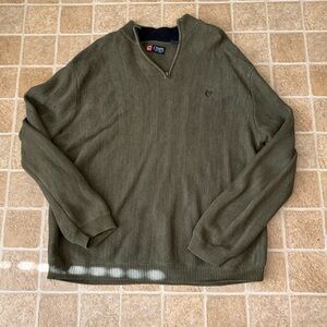 Chaps quarter zip sweater size xxl (Cart G-119)